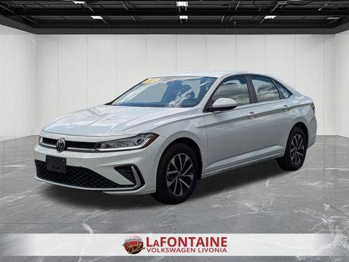 Pure White 2025 Volkswagen Jetta 1.5T S