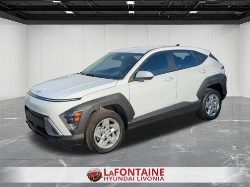 White 2026 Hyundai KONA SE