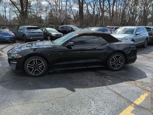 Shadow Black 2020 Ford Mustang EcoBoost