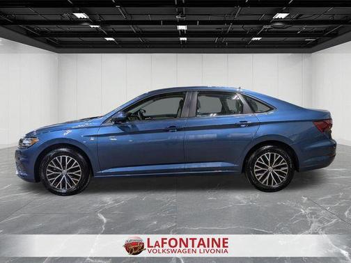 Silk Blue Metallic 2021 Volkswagen Jetta 1.4T S