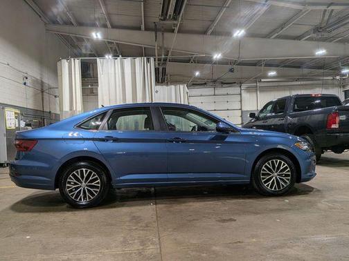 Silk Blue Metallic 2021 Volkswagen Jetta 1.4T S