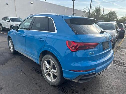 Turbo Blue 2020 Audi Q3 45 S line Premium Plus