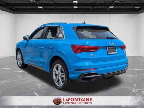 Turbo Blue 2020 Audi Q3 45 S line Premium Plus