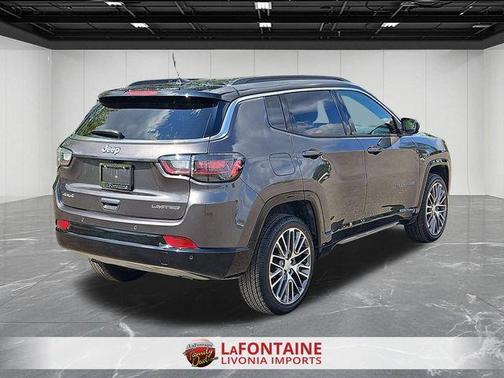 Black Clearcoat 2024 Jeep Compass Limited