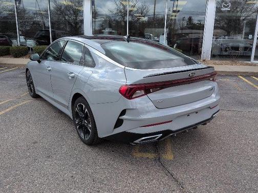 Wolf Gray 2021 Kia K5 GT-Line