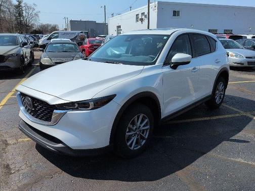 Rhodium White Metallic 2023 Mazda CX-5 2.5 S Preferred Package