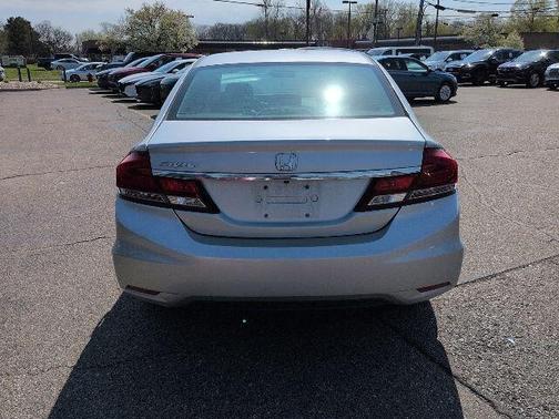 Silver 2015 Honda Civic LX