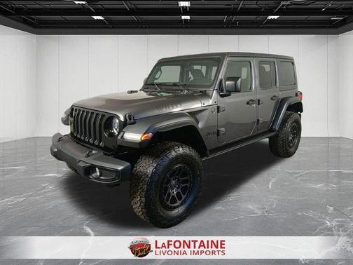 Granite Crystal Clearcoat Metallic 2023 Jeep Wrangler Sport