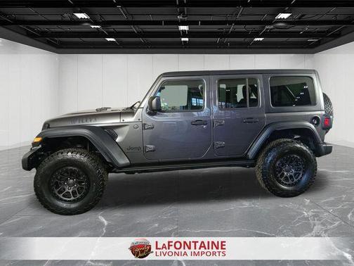 Granite Crystal Clearcoat Metallic 2023 Jeep Wrangler Sport