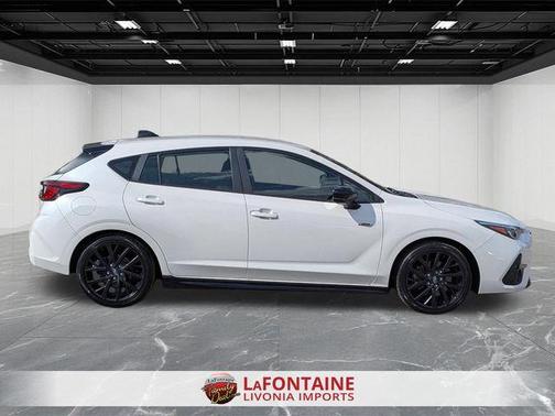 Crystal White Pearl 2024 Subaru Impreza RS
