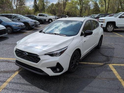 Crystal White Pearl 2024 Subaru Impreza RS