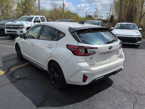 Crystal White Pearl 2024 Subaru Impreza RS