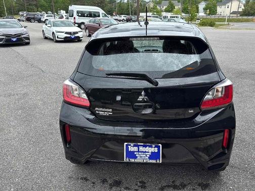 Mystic Black Metallic 2022 Mitsubishi Mirage SE CVT