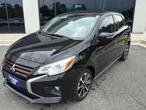 Mystic Black Metallic 2022 Mitsubishi Mirage SE CVT