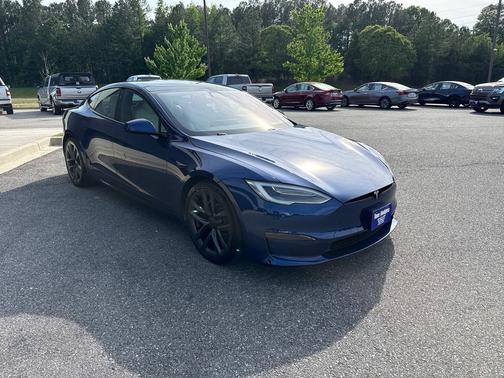 Deep Blue Metallic 2021 Tesla Model S Long Range AWD