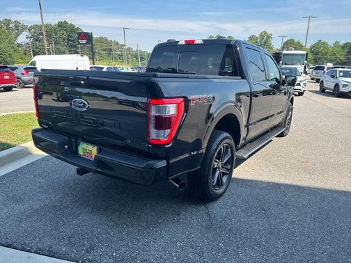 Agate Black Metallic 2021 Ford F-150 LARIAT 4WD SuperCrew 5.5' Box