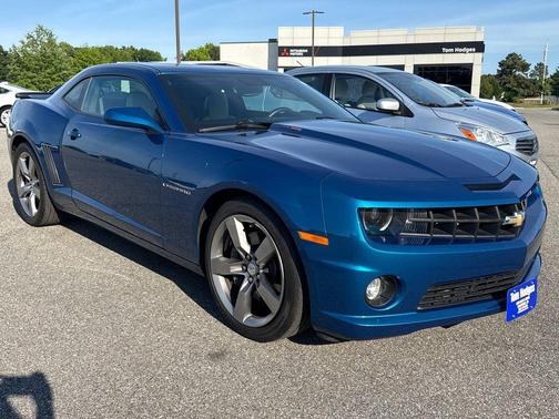 Aqua Blue Metallic 2010 Chevrolet Camaro 2dr Cpe 2SS