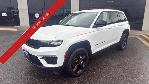 Bright White Clearcoat 2023 Jeep Grand Cherokee Limited 4x4