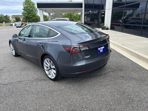 Solid Black 2020 Tesla Model 3 Long Range AWD