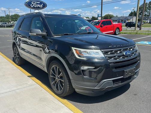 Agate Black 2019 Ford Explorer XLT