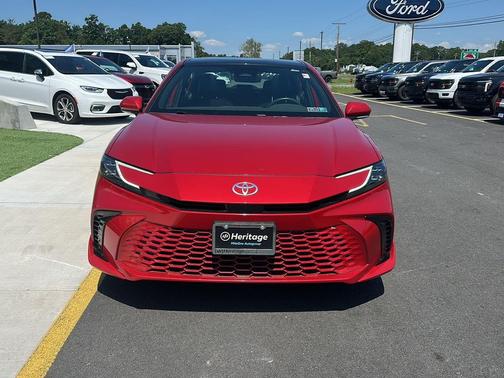 Supersonic Red 2025 Toyota Camry XSE