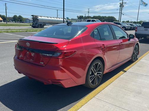 Supersonic Red 2025 Toyota Camry XSE
