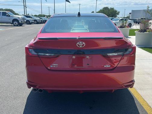 Supersonic Red 2025 Toyota Camry XSE