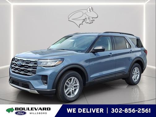 Vapor Blue 2026 Ford Explorer Active