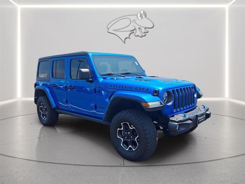 Hydro Blue Pearlcoat 2022 Jeep Wrangler Unlimited 4xe Rubicon