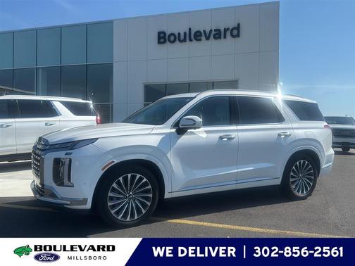 Hyper White 2025 Hyundai PALISADE Calligraphy