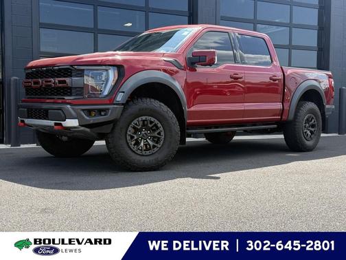 Rapid Red Metallic Tinted Clearcoat 2022 Ford F-150 Raptor