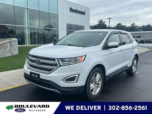 Oxford White 2018 Ford Edge SEL