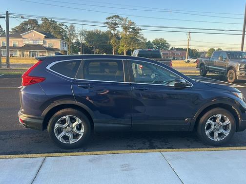 Obsidian Blue Pearl 2017 Honda CR-V EX-L