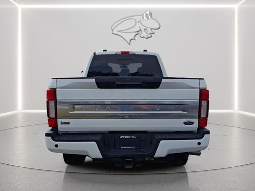 Star White Metallic Tri-Coat 2021 Ford F-250 Platinum