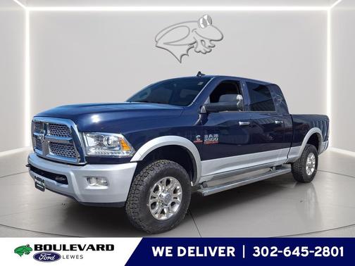 True Blue Pearlcoat 2014 RAM 2500 Laramie