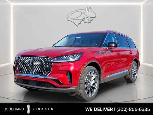 Red Carpet Tinted Clearcoat 2025 Lincoln Aviator Reserve AWD