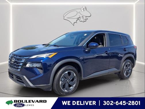 Deep Ocean Blue Pearl 2024 Nissan Rogue SV
