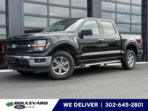 Agate Black 2025 Ford F-150 XLT