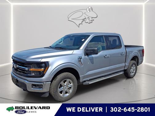 Iconic Silver 2025 Ford F-150 XLT
