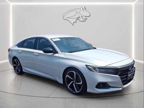 Platinum White Pearl 2022 Honda Accord Sport 1.5T