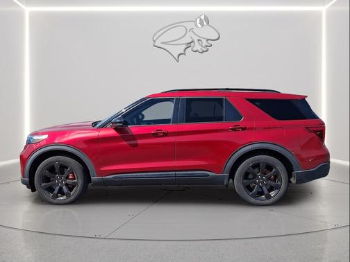 Rapid Red Metallic Tinted Clearcoat 2020 Ford Explorer ST