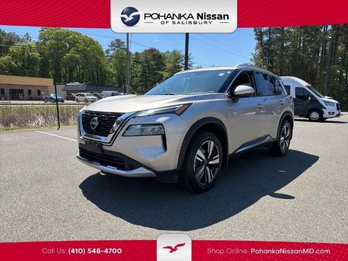 Champagne Silver 2023 Nissan Rogue Platinum