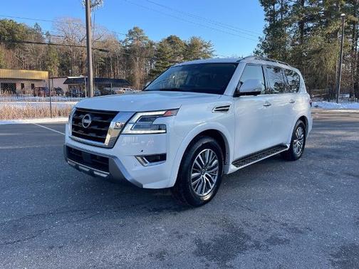 Aspen White Tricoat 2023 Nissan Armada SL