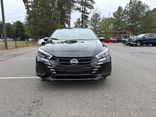 Black 2025 Nissan Versa 1.6 SV