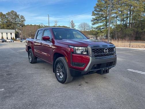 Cardinal Red Metallic 2025 Nissan Frontier SV