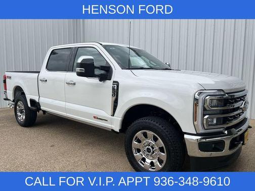 Star White Metallic Tri-Coat 2026 Ford F-250 Lariat