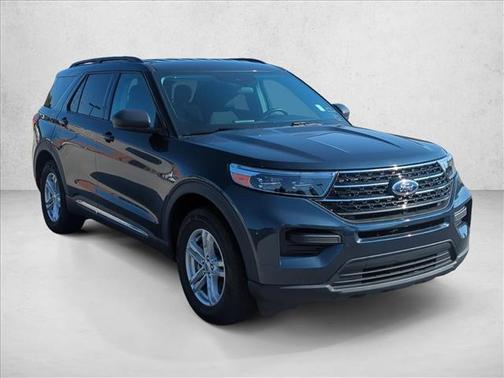Stone Blue Metallic 2023 Ford Explorer XLT