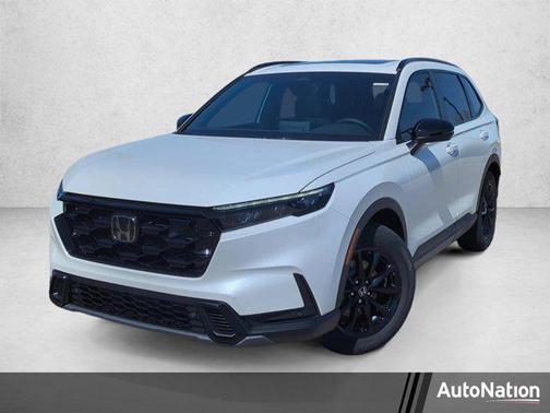 Platinum White Pearl 2026 Honda CR-V Hybrid Sport-L FWD