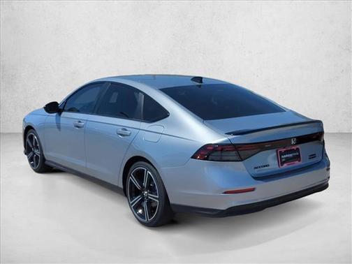 Solar Silver Metallic 2026 Honda Accord Hybrid Sport