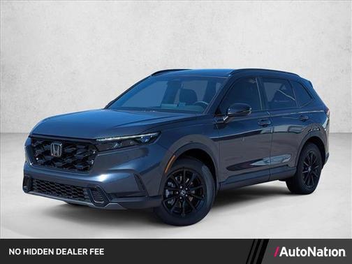 Meteorite Gray Metallic 2026 Honda CR-V Hybrid Sport AWD